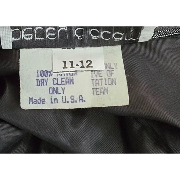 Vintage Black Velvet Halter Dress W/ Bead Sequin Detail whimsygoth elegant glam - Picture 5 of 14